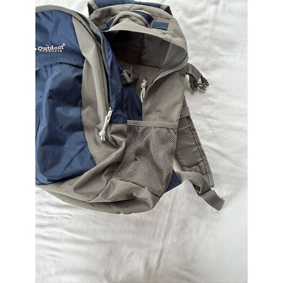 Outdoor Products Blue/Gray Backpack, Hiking/School/Sports - Picture 9 of 9
